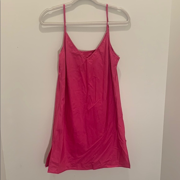 Vineyard Vines Pink and Red Palm Embroidered Tunic Dress - Picture 6 of 6